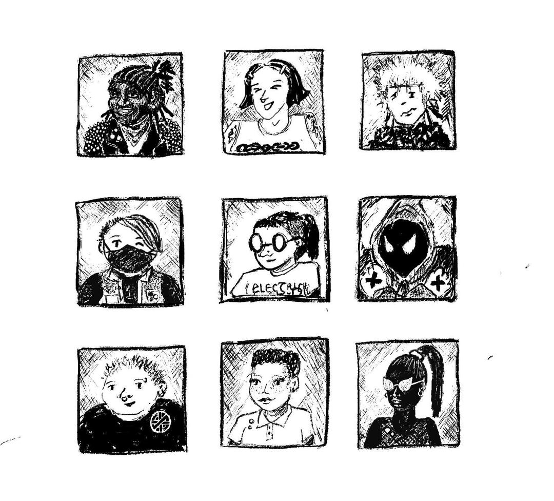 Illustration: The Counterforce Guide to Mastodon and the Fediverse (for punks!)