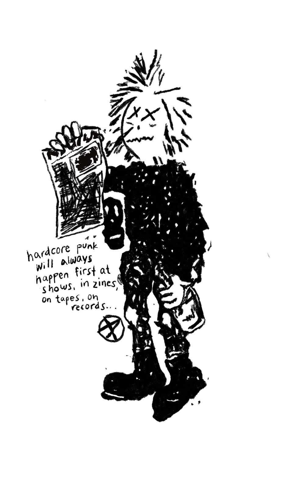 Illustration: The Counterforce Guide to Mastodon and the Fediverse (for punks!)